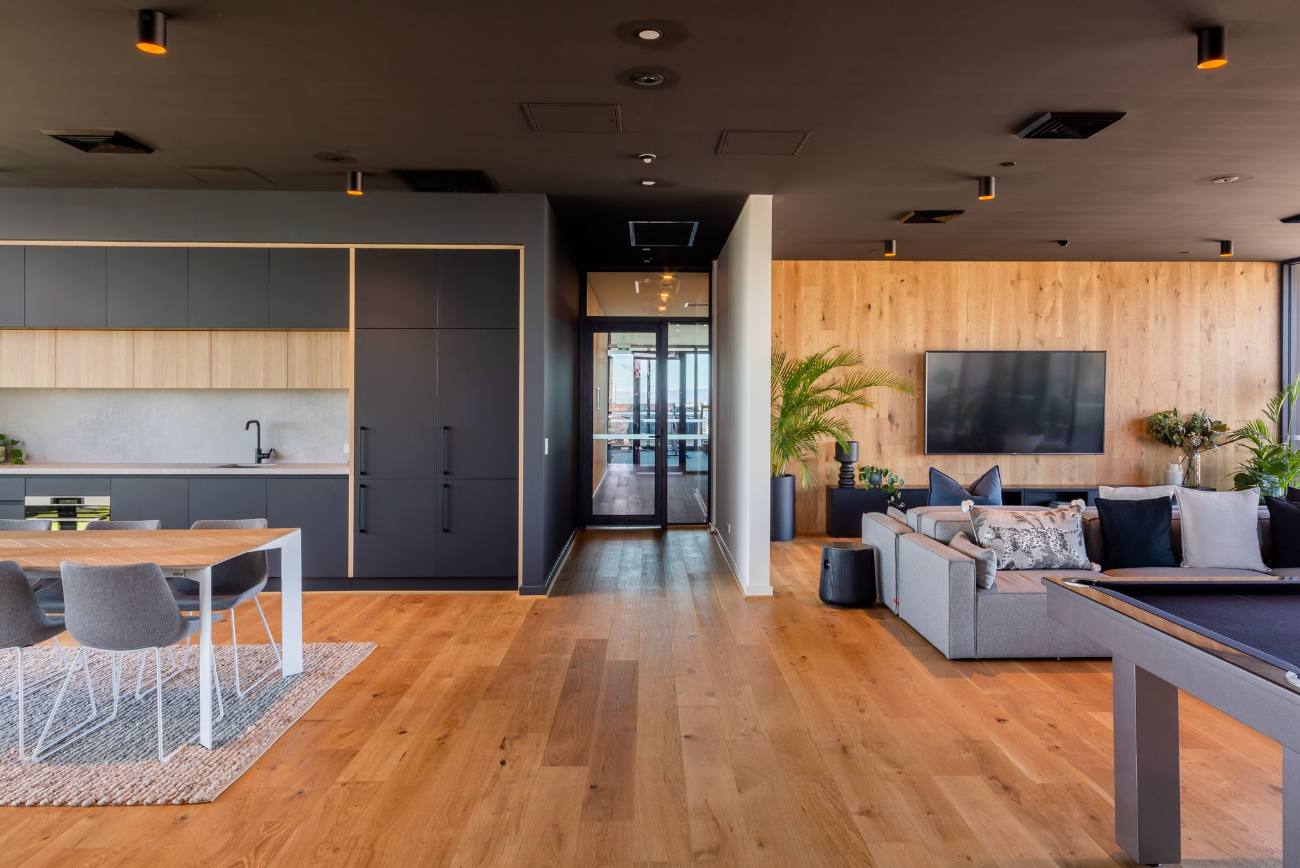 Skyline Penthouse — flooring project by BUILD FLOOR