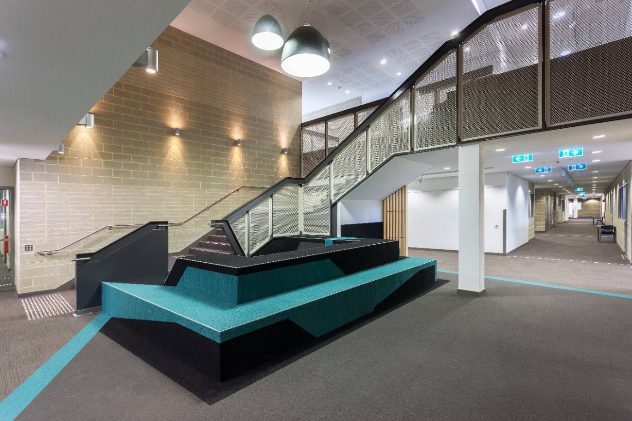 Campus Learning Hub — flooring project by BUILD FLOOR