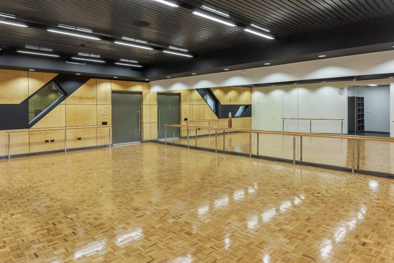 Performing Arts Studio — flooring project by BUILD FLOOR